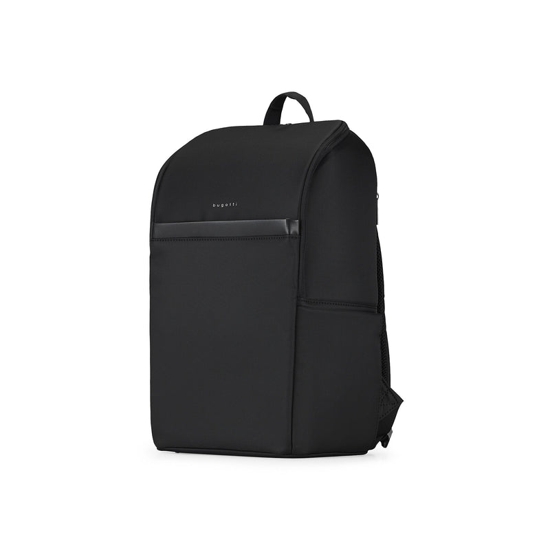 Bugatti Essential Laptop Backpack, Large, Black (BKP2705BU-BLACK)