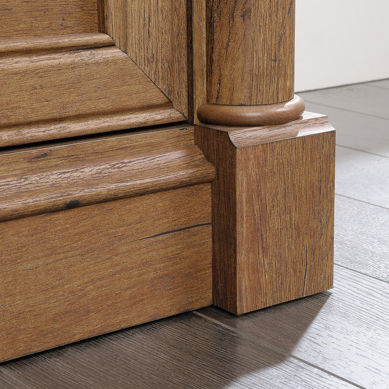 Sauder Palladia 2-Drawer Lateral File Cabinet, Letter/Legal Size, 30"H x 37"W x 22"D, Vintage Oak (420607)