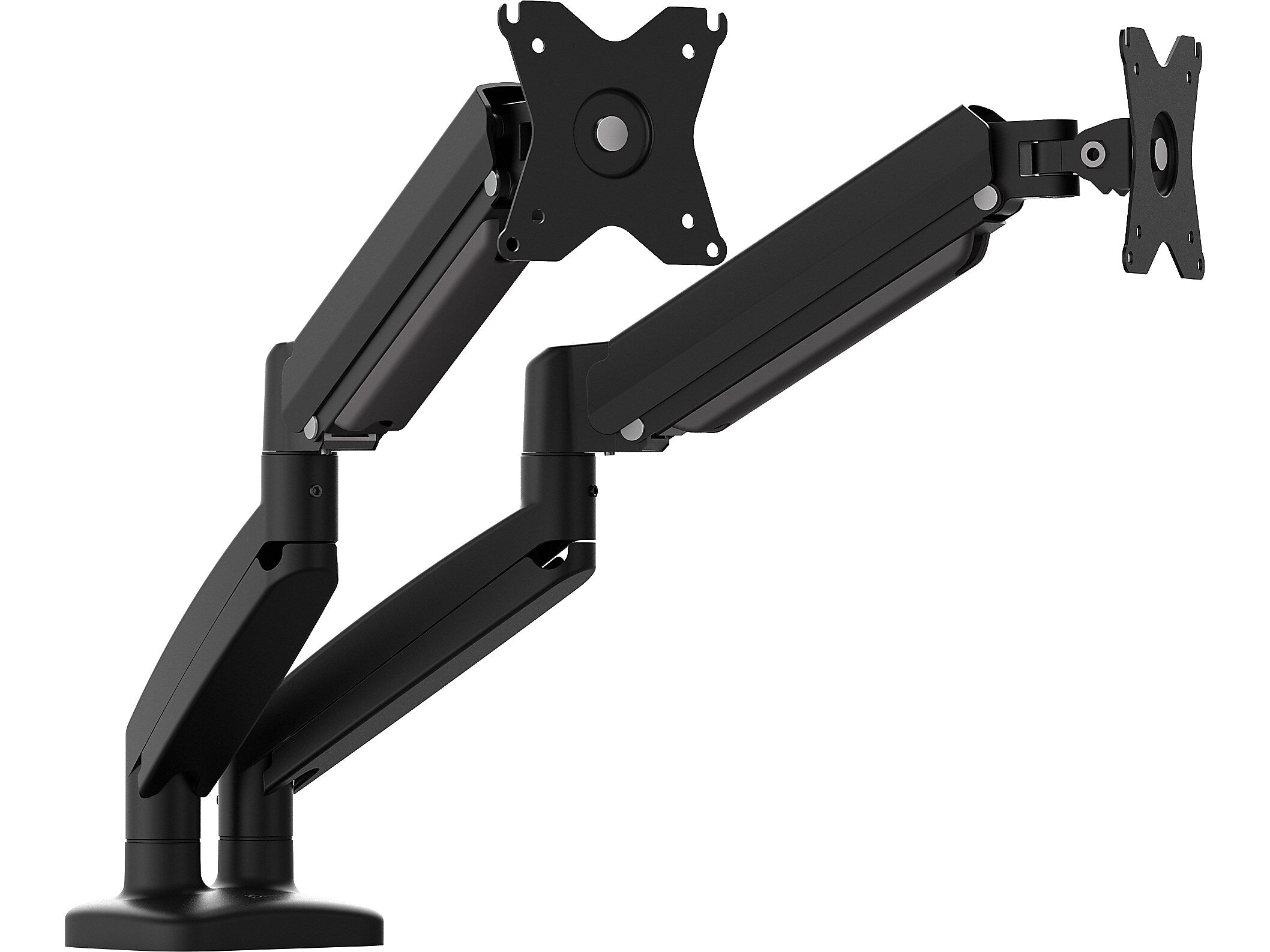 J5Create Adjustable Dual Monitor Arms, Up to 32", Black (JTSA102)