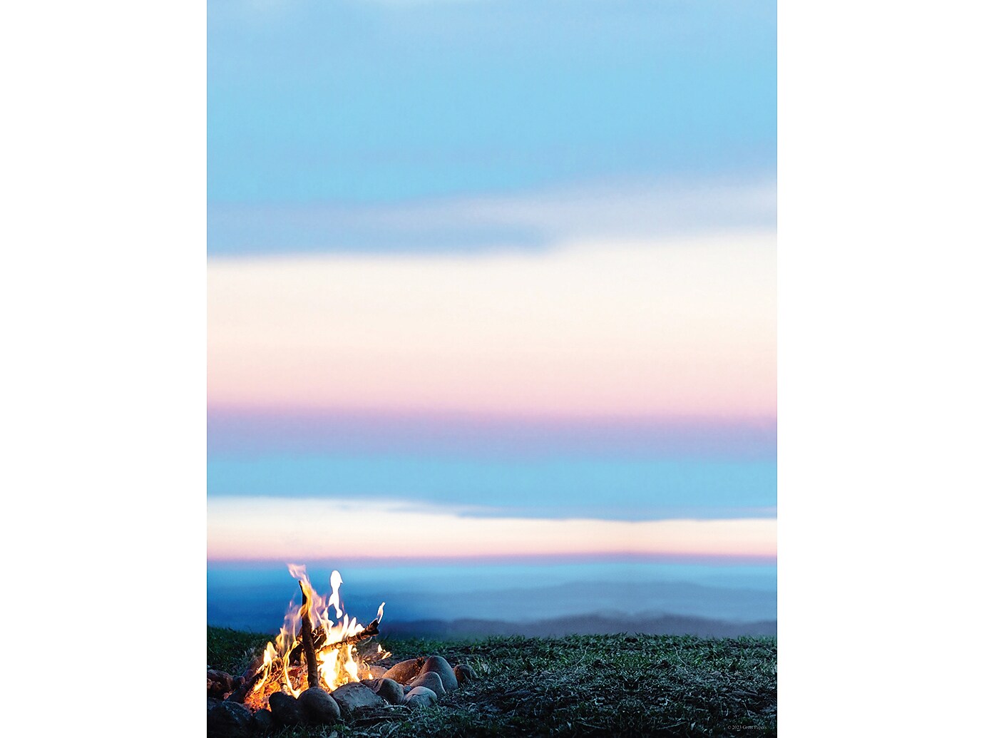 Great Papers Bonfire With A View Letterhead, Multicolor, 50/Pack (2023030)