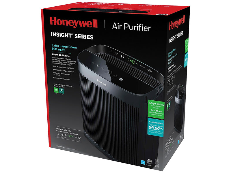 Honeywell InSight Energy Star HEPA Console Air Purifier, Black (HPA5300B)