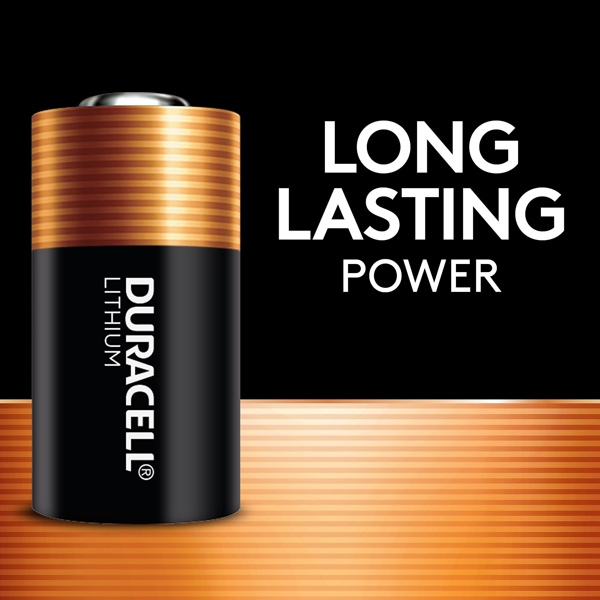Duracell 123 Lithium 123 Lithium Battery, 2/Pack (DL123AB2PK)