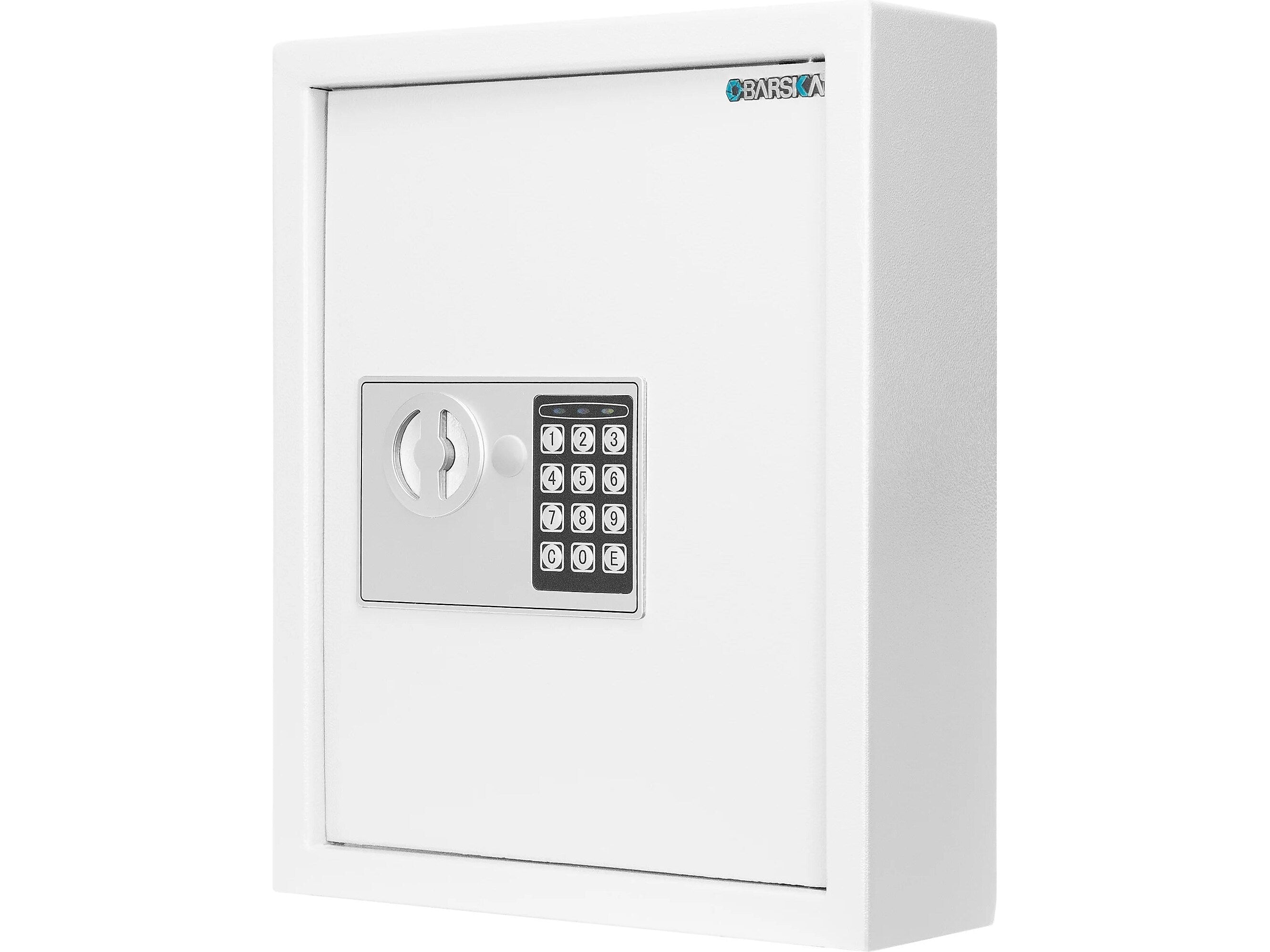 Barska 40-Key Digital Keypad Wall Safe, White (AX13964)