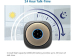 VTech VCS601-2 Cordless Conference Speakerphone, Black/Gold (80-2537-03)