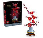 LEGO Icons Plum Blossom Flower Decor Display Set 10369