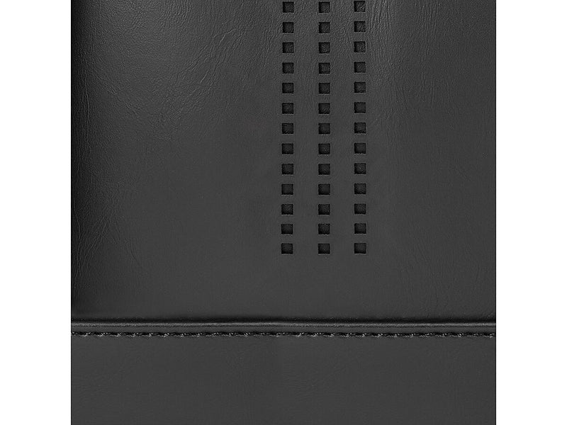 Solo New York Murray Vinyl Briefcase, Laptop Compatible, Black (VNL100-4)