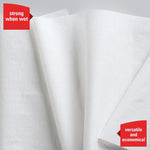 WypAll X50 Polyester Cleaning Wipers, 13.4" x 9.8", White, 1100 Sheets/Roll (35015)