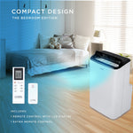 Commercial Cool 115-Volt 9,000 BTU (6,350 BTU DOE) Portable Air Conditioner, with Remote, WiFi Enabled, White (CCP6JW)