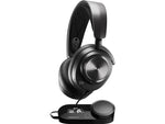 Steel Series Arctis Nova Pro Noise Canceling Gaming Over-the-Ear Headset, 3.5mm, Black (61527)