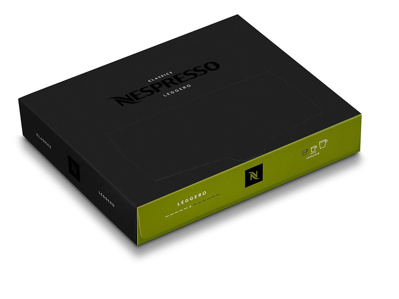 Nespresso Leggero Coffee Nespresso Professional Capsules, Espresso Roast, 50/Box (8903.84)