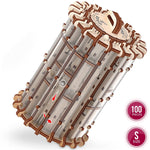 Mr.Playwood Labyrinth Scroll & Hole 3D Wooden STEM Puzzle, 100 Pieces/Set (AVRAV1612203)