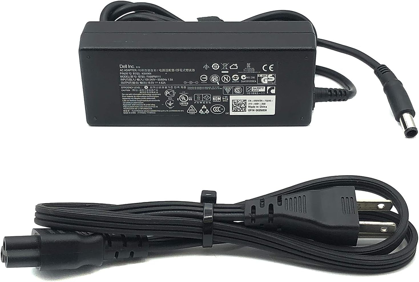 Dell 90W AC Adapter Precision Laptop, Black (YY20N)