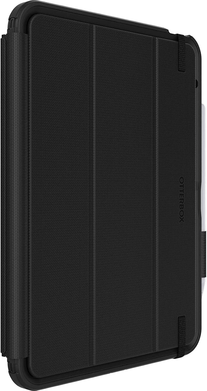 OtterBox Defender Polycarbonate/Silicone 10.2" Folio Case for iPad (10th Generation), Black (77-93758)