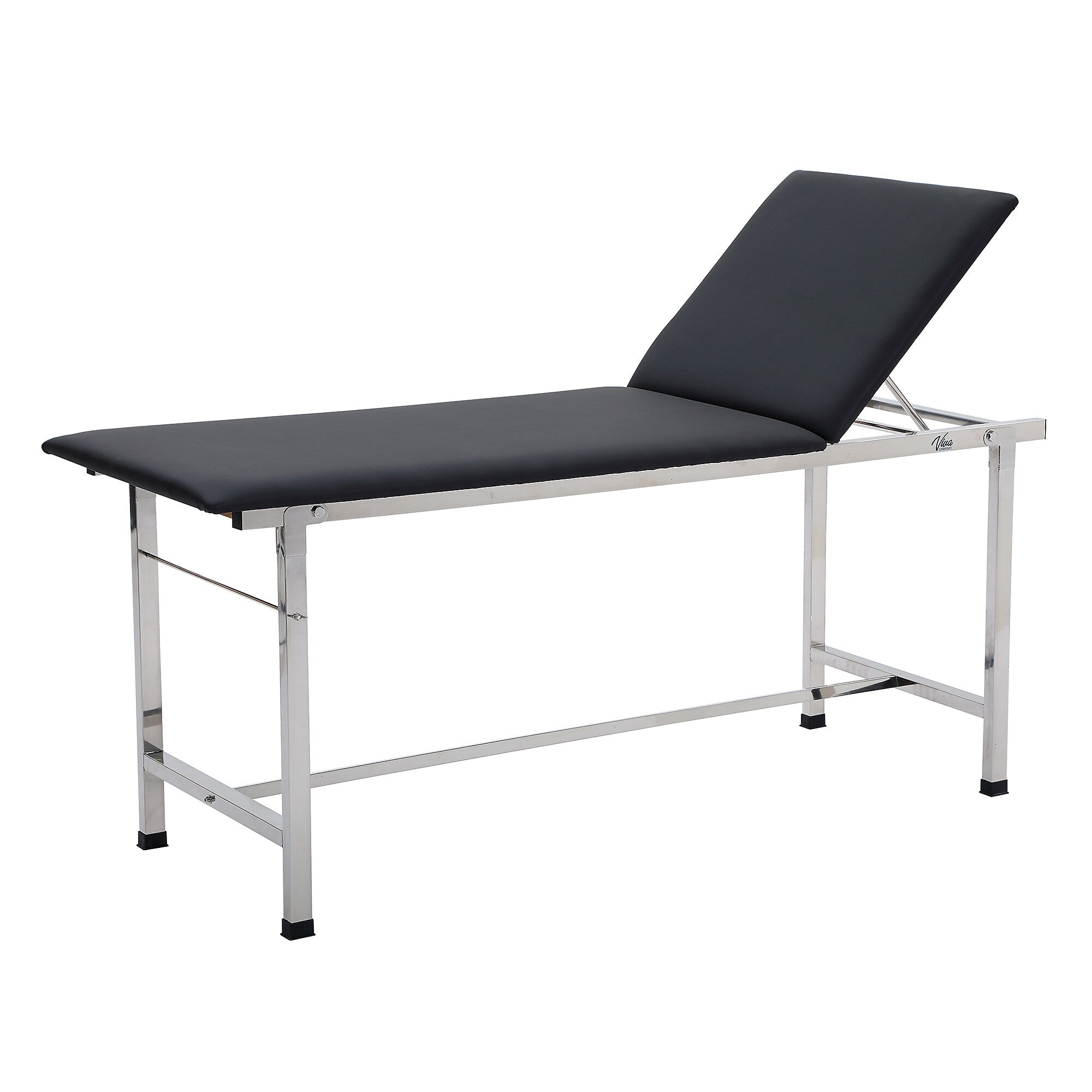 Viva Comfort Adjustable Exam Table, 440 lbs. Capacity, Black (ADI996-01-BLK-MK)