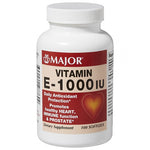 MAJOR Vitamin E Softgels, 1000 IU, 100/Bottle (OTC027760)