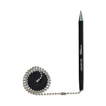 CONTROLTEK Ballpoint Counter Pen, Medium, 1 mm, Black Ink, Black (CNK555564)
