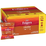 Folger Colombian Ground Coffee Filter Pack, Medium Roast, 1.4 oz., 40/Carton (SMU10107)