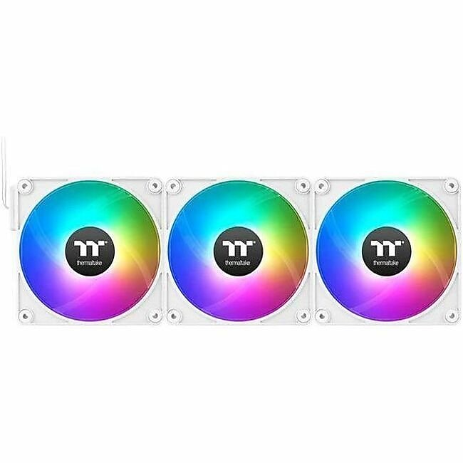 Thermaltake CT120 EX 120mm Cooling Fans with RGB Lighting (CL-F190-PL12SW-A)