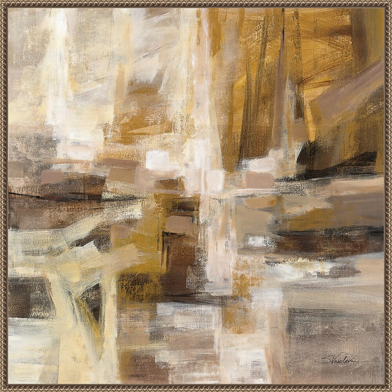 Amanti Art October Sunshine by Silvia Vassileva Framed Canvas Wall Art Print, 30" x 30" (A42678302720)