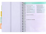 Pukka Pad B5 Study Book Customizable Notebook, 7.09" x 9.6", 120 Sheets, Gray/Silver (9824-STU)