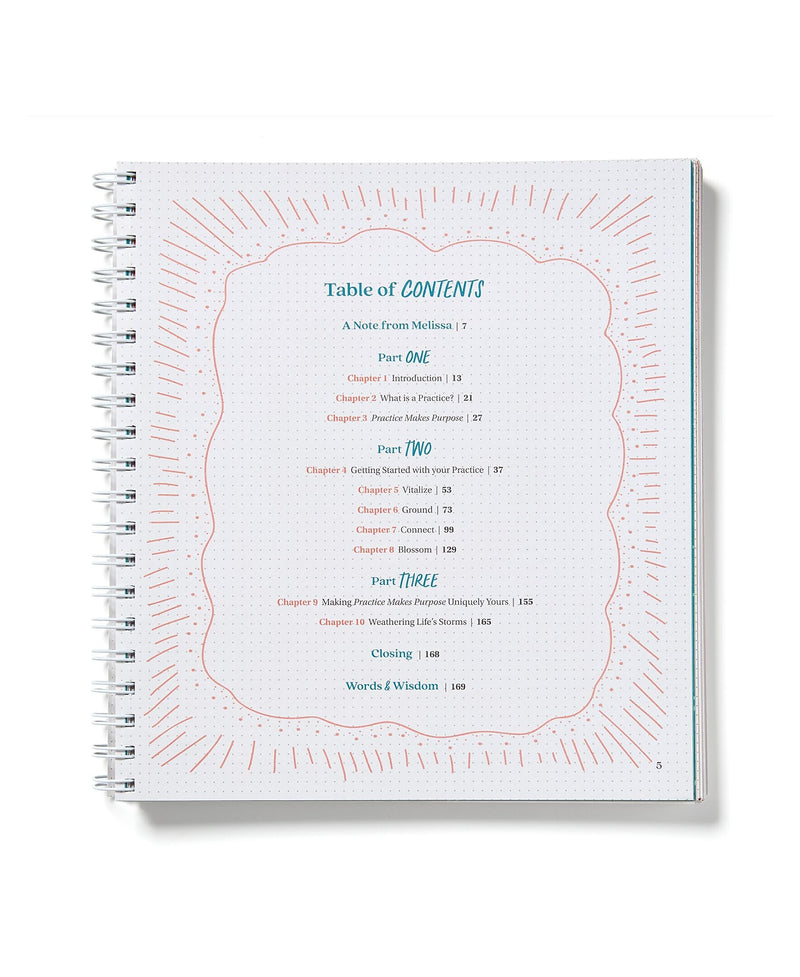 Lifelines Practice Makes Purpose Guided Journal, Multicolor, 180 Pages (17-1101)