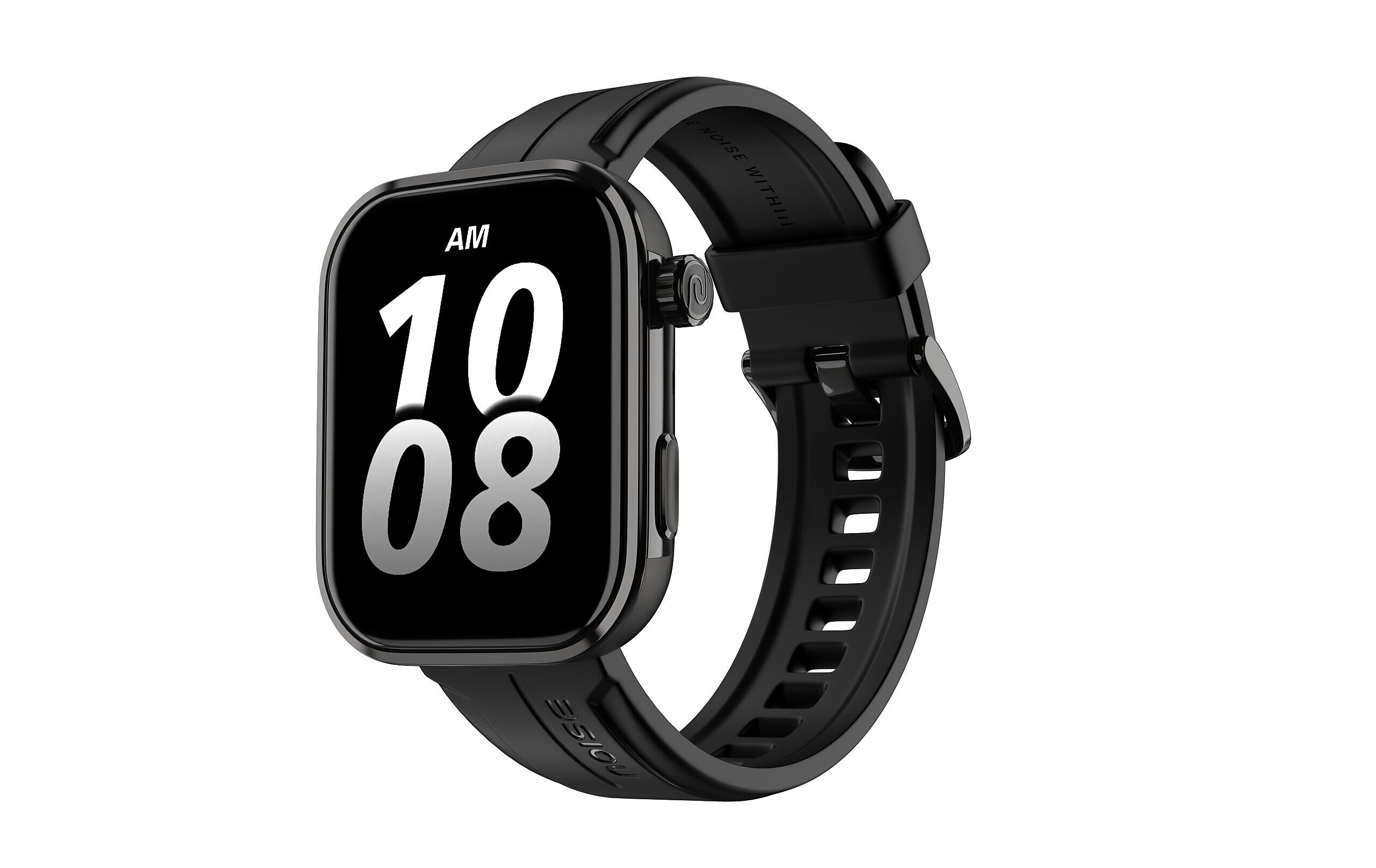 Noise Pro 6 Max Smartwatch with intelligent AI, Black (NBXP010BL)