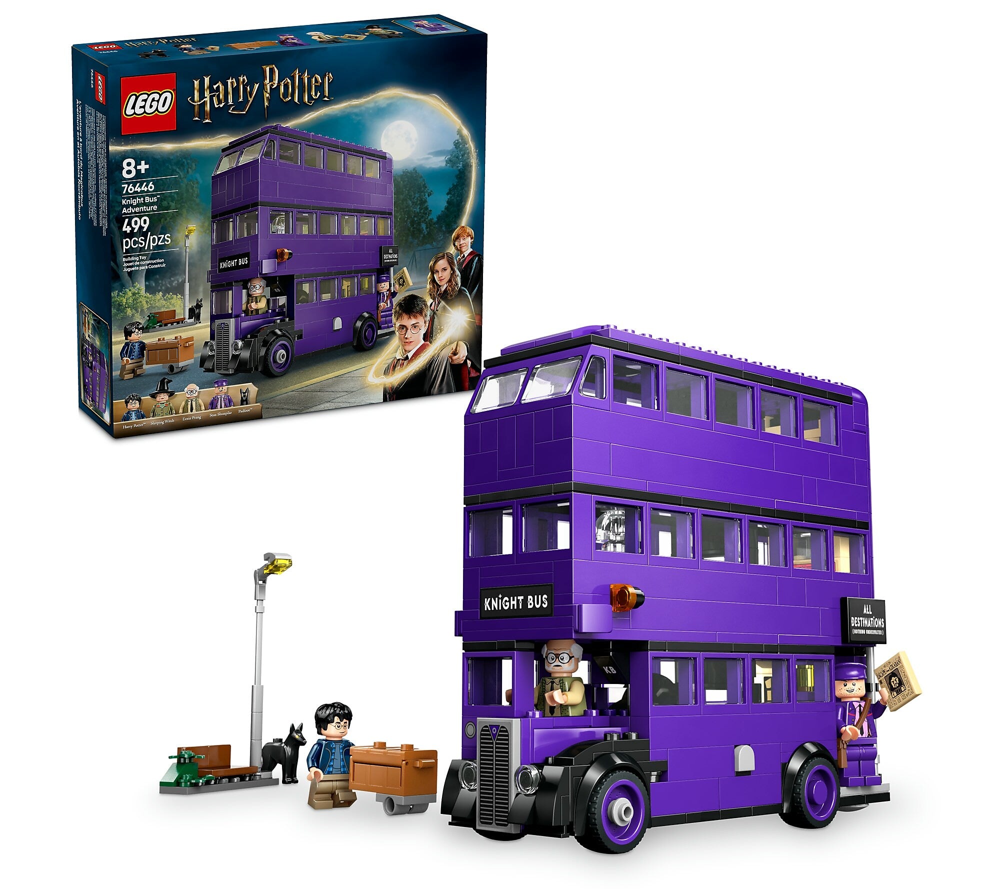 LEGO Harry Potter Knight Bus Adventure, 499 Pieces (76446)