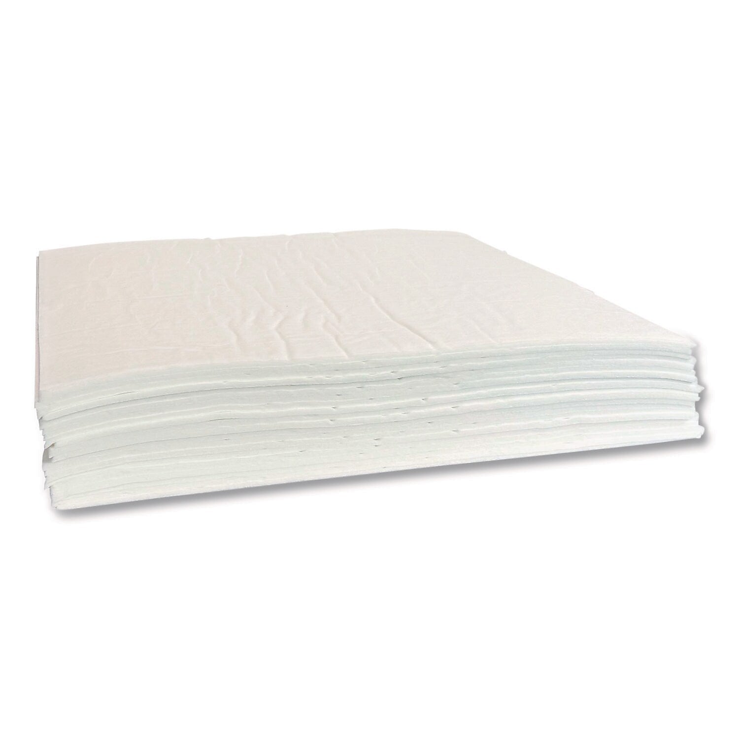 Quick Dam Mighty Mat Multipurpose Sorbent Pads, 16" x 18", Up to 3.6 Gallons, 20/Box (PUCH20-SP)