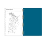 2026 Blue Sky Bakah 5" x 8"  Weekly & Monthly Planner, Plastic Cover, Multicolored (137260-26)