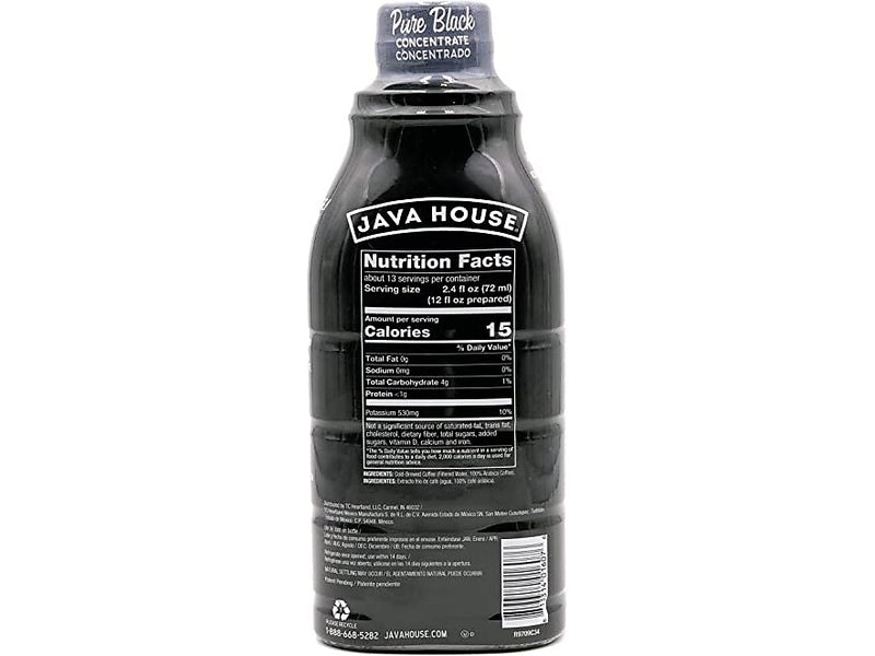 Java House Cold Brew Coffee Concentrate, 32 fl. oz. (FC309322)