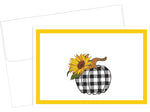 Great Papers Sunny Plaid Pumpkin Seasonal Stationery Kit, Multicolor, 50/Pack (2023052)