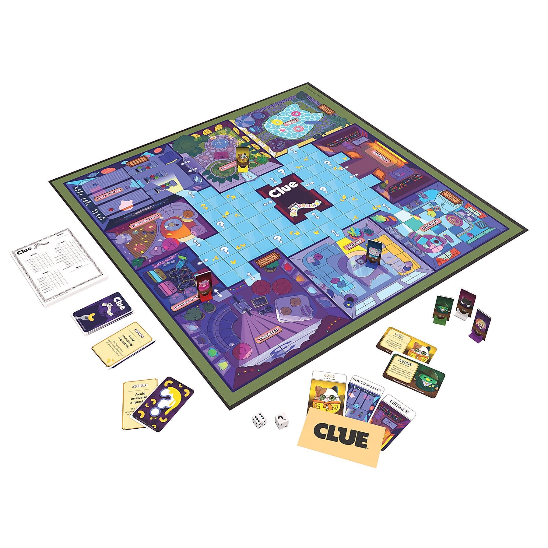 USAopoly CLUE: Squishmallows (USACL156800)