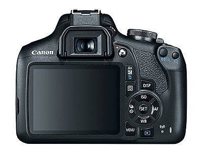 Canon EOS Rebel T7 24.1 Megapixels Digital Camera, 3X Optical Zoom, Black (2727C002)