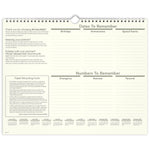 2026 AT-A-GLANCE Recycled 15" x 12" Monthly Wall Calendar, Green/Black (PMG77-28-26)