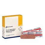 First Aid Only 0.75" x 3" Heavy Woven Fabric Bandages, 100/Box (H119)