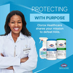 Clorox Healthcare Bleach Germicidal Wipes Bucket, 110 Wipes/Container (30358)