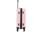 DUKAP Discovery 20" Hardside Suitcase, 4-Wheeled Spinner, TSA Checkpoint Friendly, Pink (DKDIS00S-PNK)
