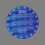 Full Color Magnetic Sign, Circle, 5" x 5"