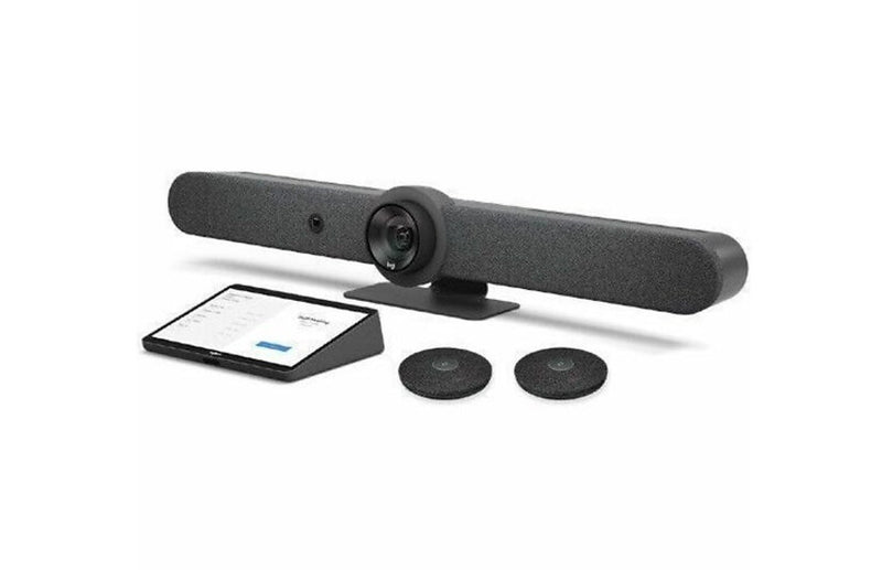 Logitech Rally Bar No-Radio HD 4K Kit Webcam, 15 Megapixels, Graphite (991-000536)