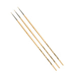 da Vinci TOP-ACRYL Oil and Acrylic Synthetic Bristle White Brush, 3 Brushes/Pack (DVXVA77822-3)