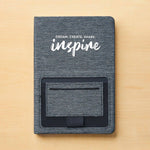 Baudville Sustainably Smart Hardcover Journal, 5" x 8", 80 Pages, 2/Pack (1393447P231)