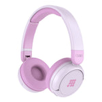 Cubitt Jr. Wireless Active Noise Canceling Over-Ear Headphones, Bluetooth, Lilac (CTANCJR-6)
