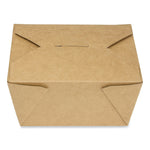 GEN Reclosable Kraft Take-Out Box, 30 oz, Paper, 450/Carton