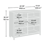 Sauder Dover Edge 36"H Bookcase, Timber Oak (433523)