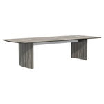 Medina Series Conference Table Modesty Panels, 82.5" x 0.63" x 11.8", Gray, Steel