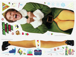 RoomMates Buddy the Elf Contemporary Wall Decal Set, Holiday (RMK4339GM)