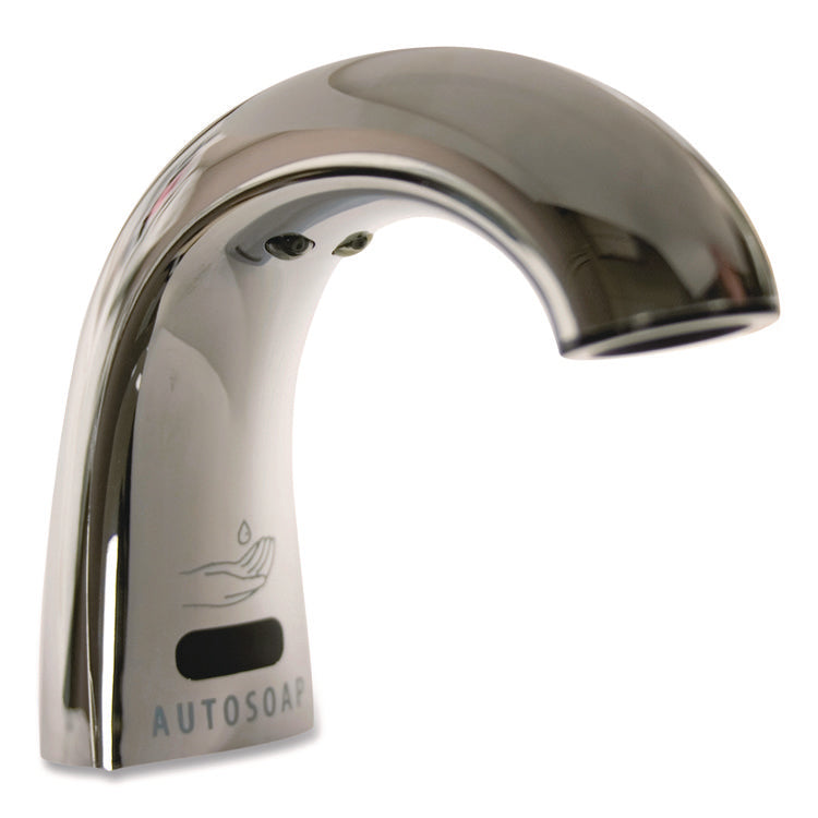 One Shot Soap Dispenser - Touch Free, Foam, 1.9 X 5.5 X 4, Polished Chrome