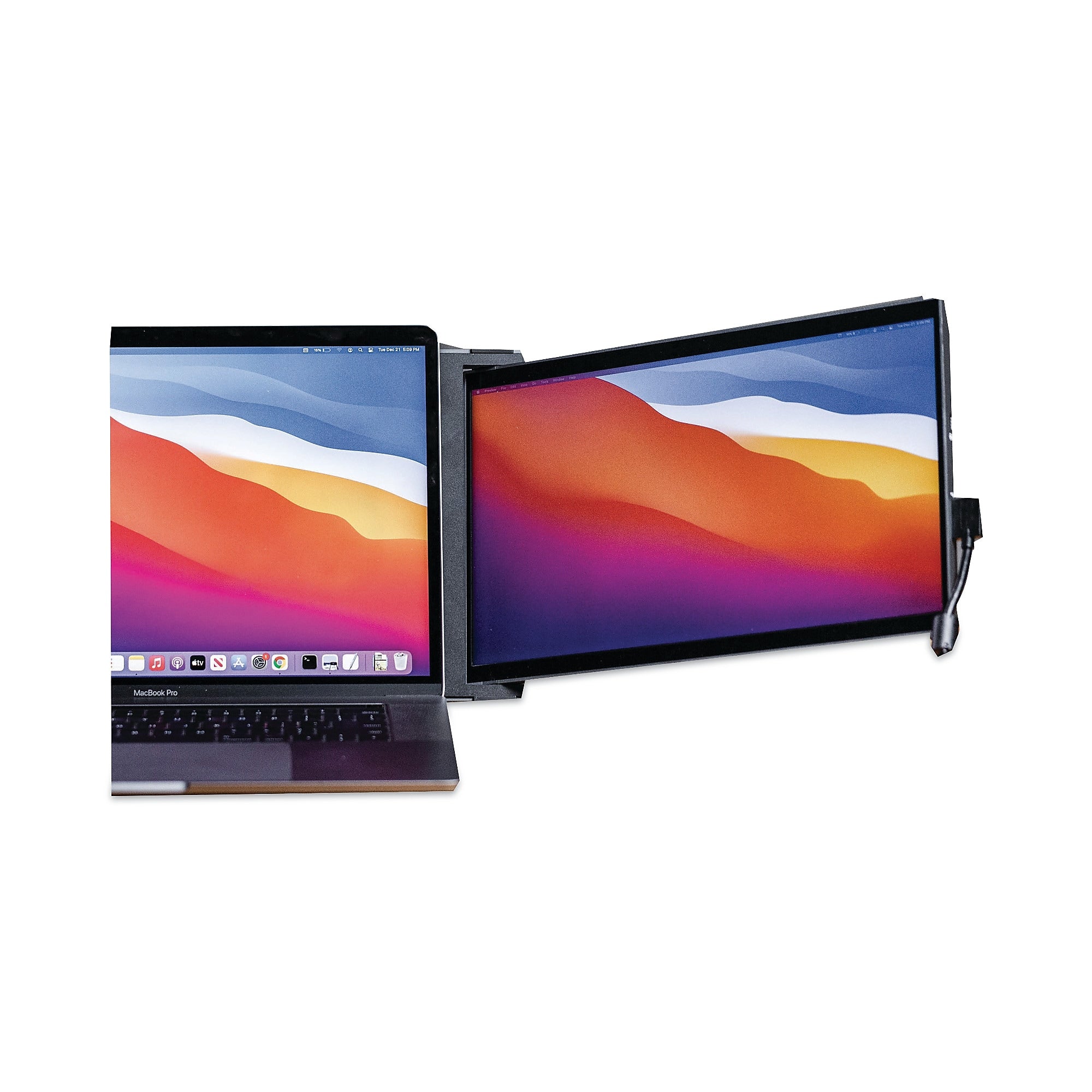 Mobile Pixel Inc SKILCRAFT 14.1" Portable Secondary Laptop Monitor, Black (702500NIB0023)