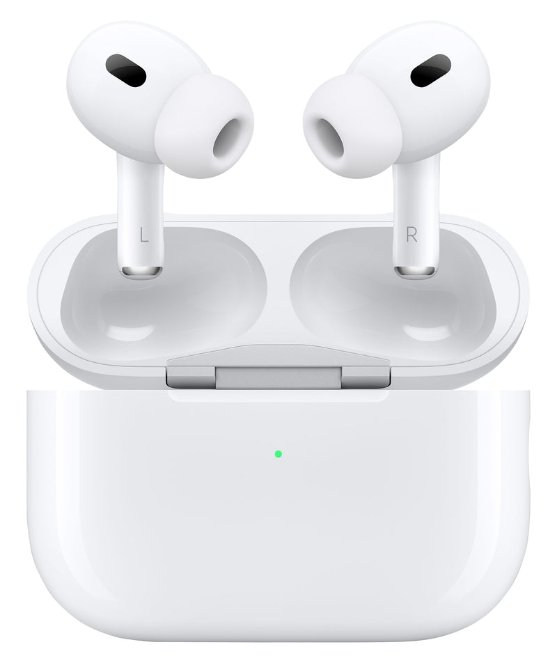 Apple AirPods Pro (2nd Generation) with MagSafe Charging Case USB‑C, White (MTJV3LL/A)