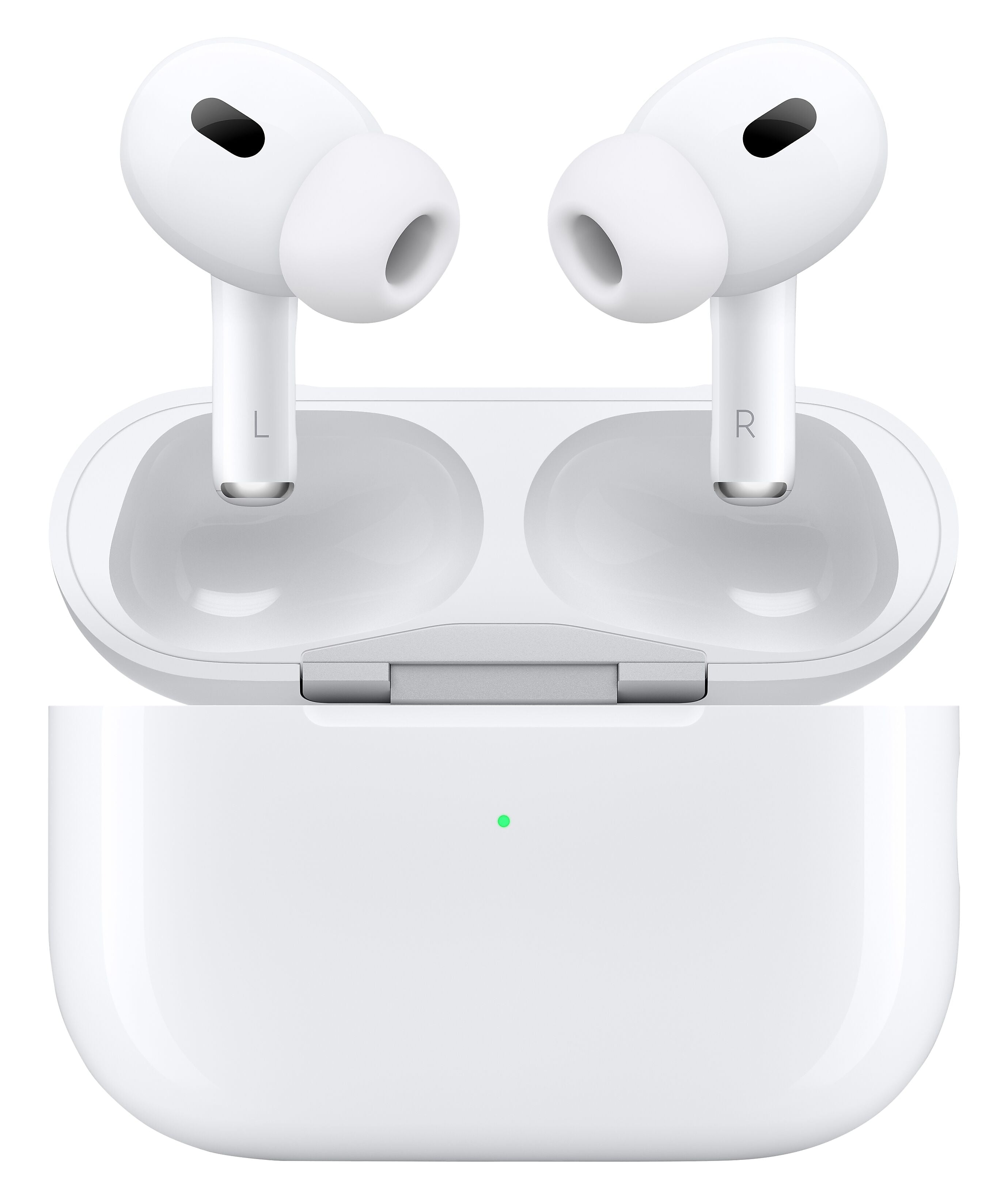 Apple AirPods Pro (2nd Generation) with MagSafe Charging Case USB‑C, White (MTJV3LL/A)